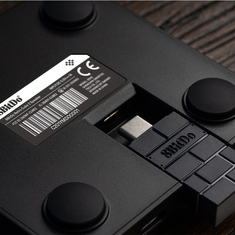 Retro Cube 2 Speaker - N Edition - Compact Speaker Edition with Retro-Inspired Styling