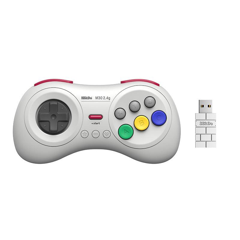 8BitDo M30 2.4G Controller for Sega Genesis Mini & Mega Drive Mini - Controller Edition for Supported Gaming Platforms