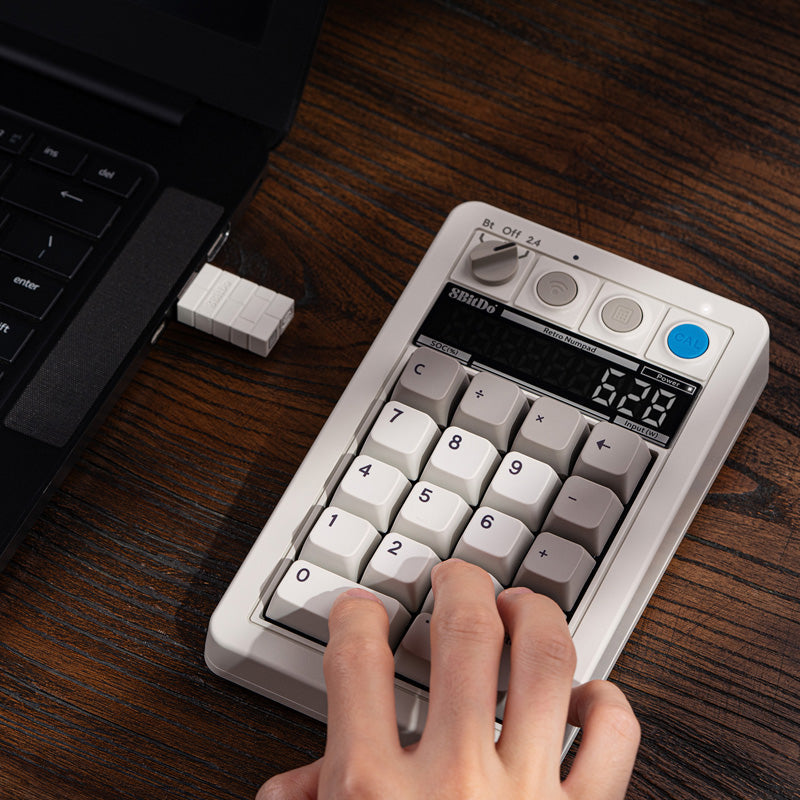 8BitDo Retro 18 Mechanical Numpad - Mechanical Keyboard Edition for Gaming and Desktop Use