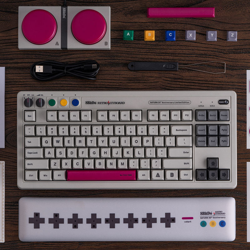Retro Mechanical Keyboard - S Edition - Mechanical Keyboard Edition for Gaming and Desktop Use