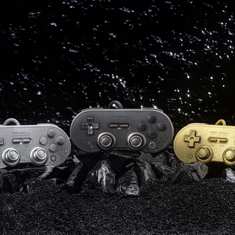 8BitDo SN30 Pro - Space Gray Limited Edition - Controller Edition for Supported Gaming Platforms