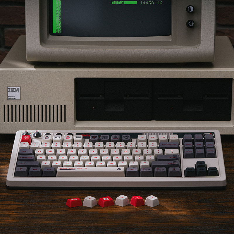 8BitDo Retro Keycaps - Keyboard Keycap Set for Compatible Mechanical Layouts