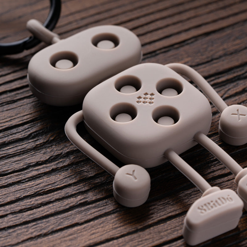 8BitDo 8Bitbot Keychain - Compact Keychain Edition with 8BitDo-Inspired Styling