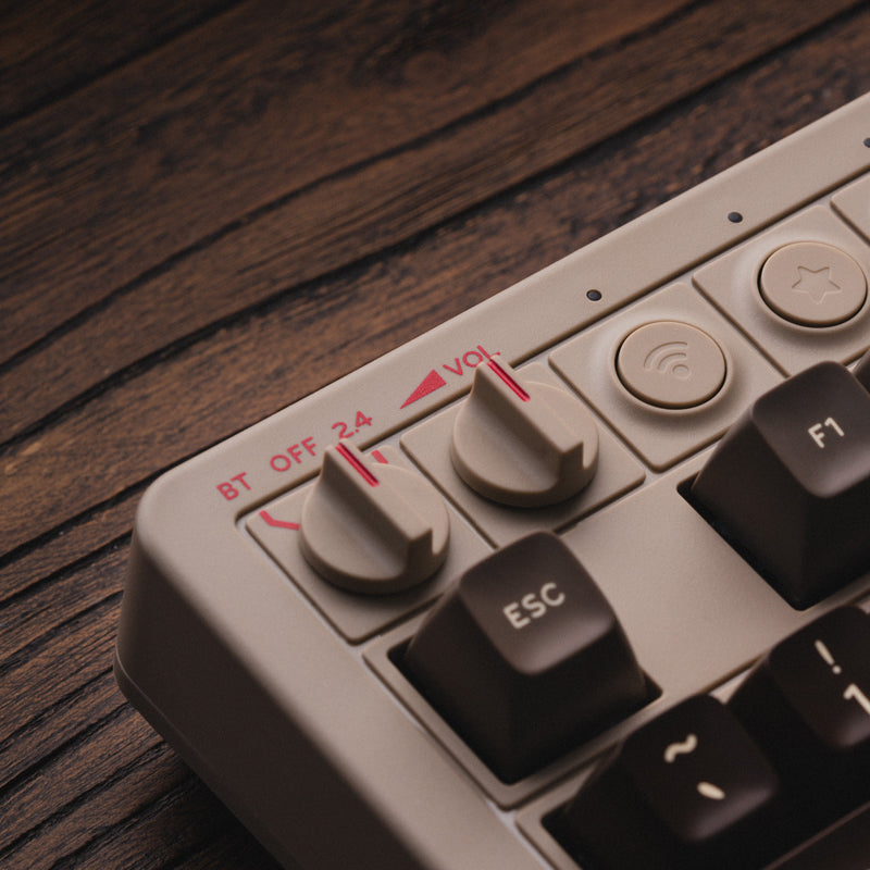 8BitDo Retro Mechanical Keyboard - Mechanical Keyboard Edition for Gaming and Desktop Use