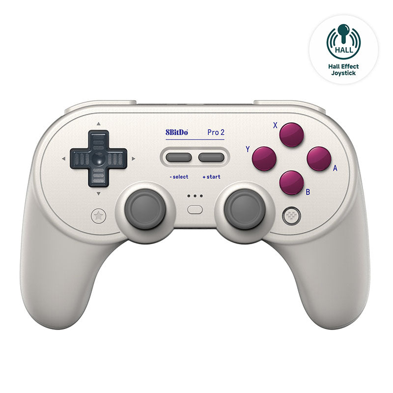 8BitDo Pro 2 (Hall Effect Joystick) - Gaming Accessory Edition for Compatible Devices