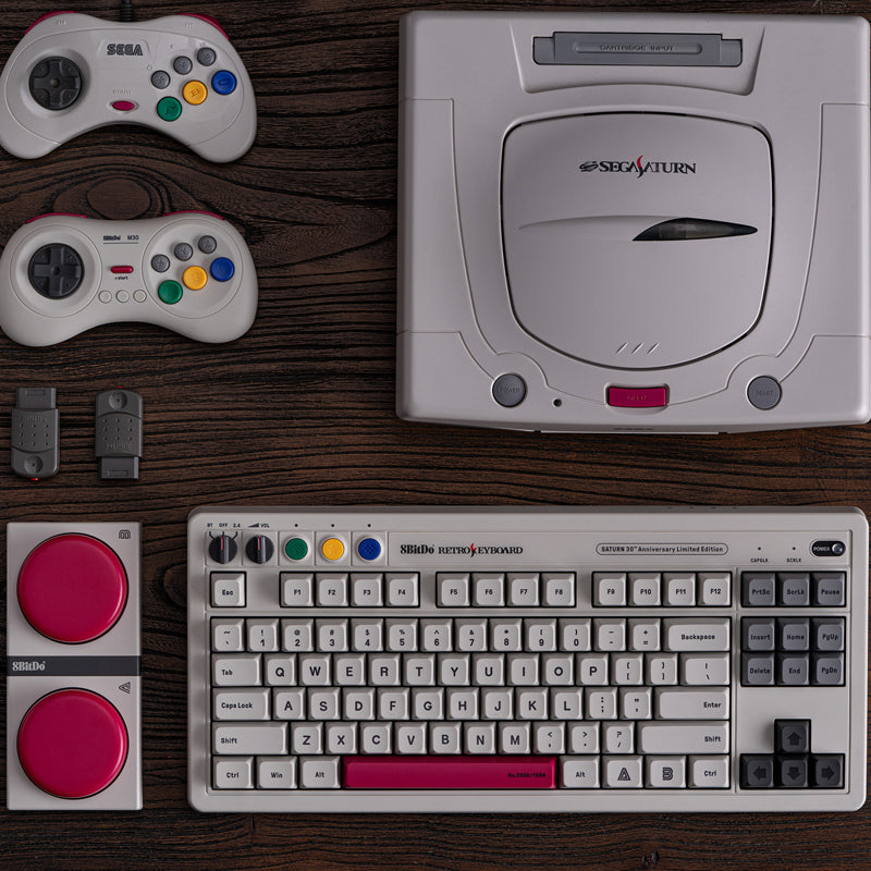 8BitDo Retro Receiver for Saturn - Adapter Edition for Supported Controllers and Systems