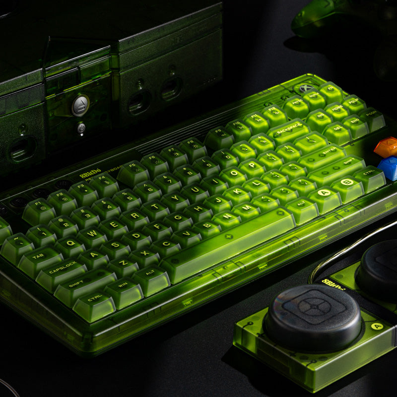 8BitDo Retro 87 Mechanical Keyboard - Xbox Edition - Mechanical Keyboard Edition for Gaming and Desktop Use