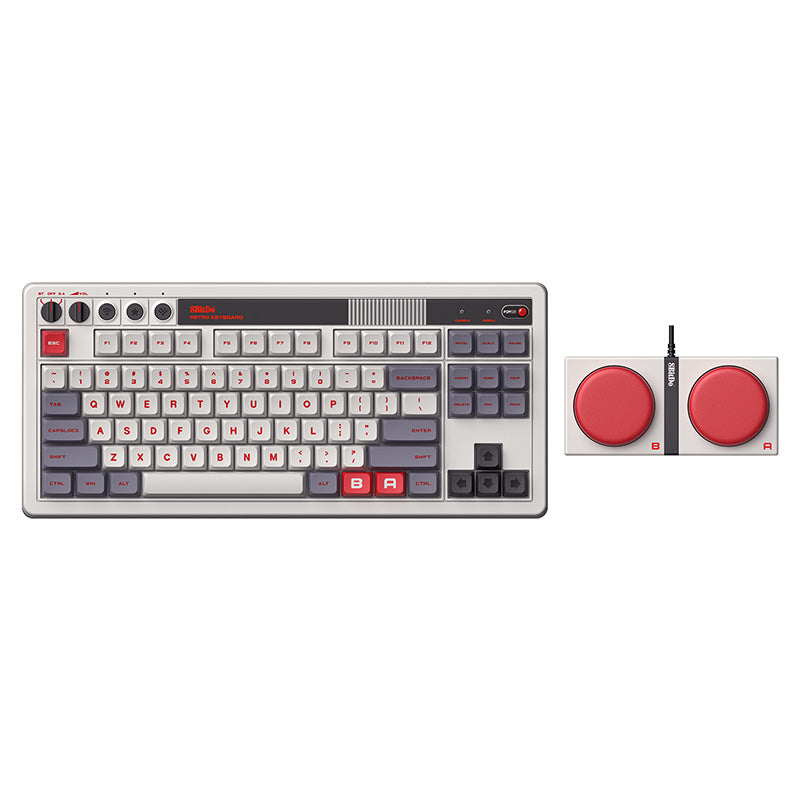 8BitDo Retro Mechanical Keyboard - Mechanical Keyboard Edition for Gaming and Desktop Use
