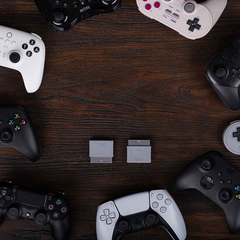 8BitDo Retro Receiver for PS1 PS2 - Adapter Edition for Supported Controllers and Systems