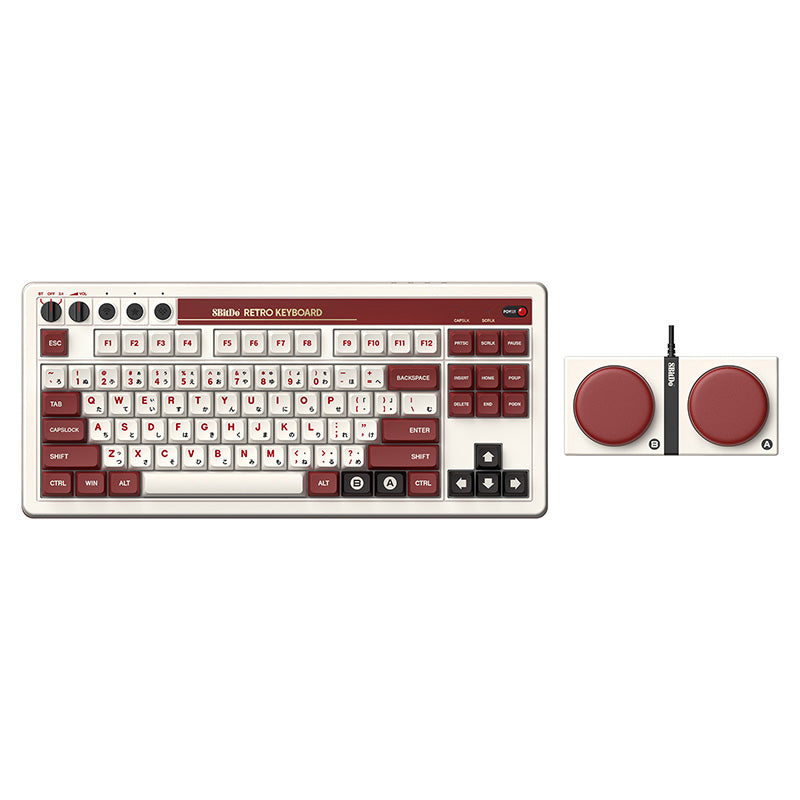 8BitDo Retro Mechanical Keyboard - Mechanical Keyboard Edition for Gaming and Desktop Use