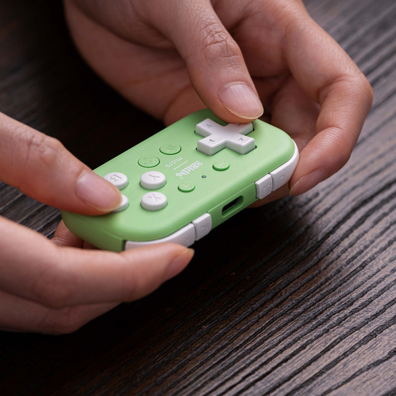 8BitDo Micro (Overjoyed Edition) - Controller Edition for Supported Gaming Platforms