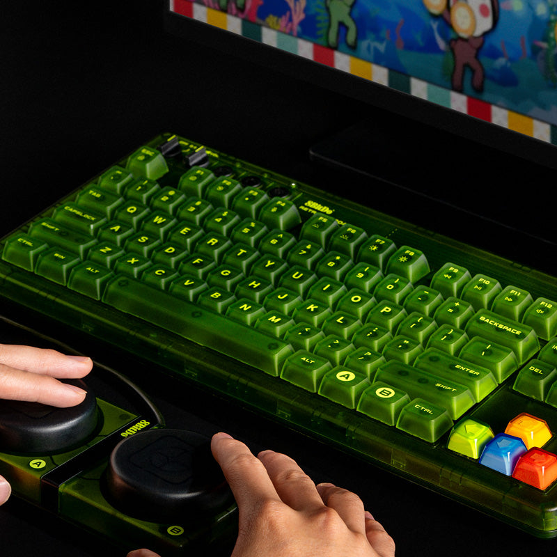 8BitDo Retro 87 Mechanical Keyboard - Xbox Edition - Mechanical Keyboard Edition for Gaming and Desktop Use