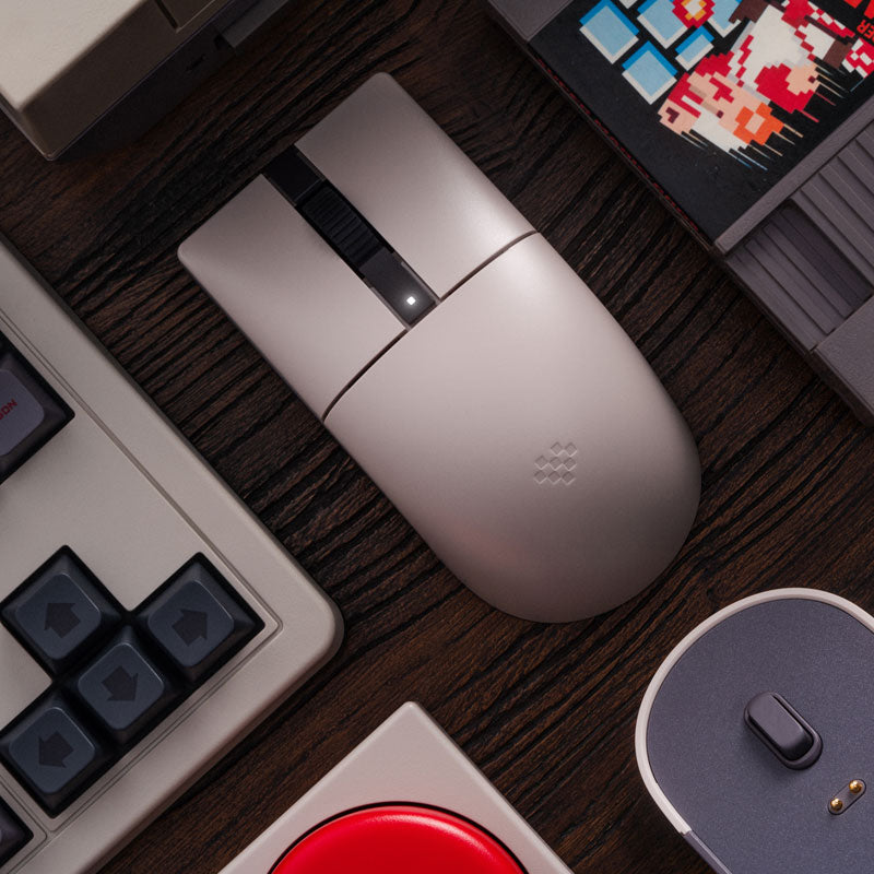 8BitDo Retro R8 Mouse - N Edition - Mouse Edition for Desktop Navigation and Gaming