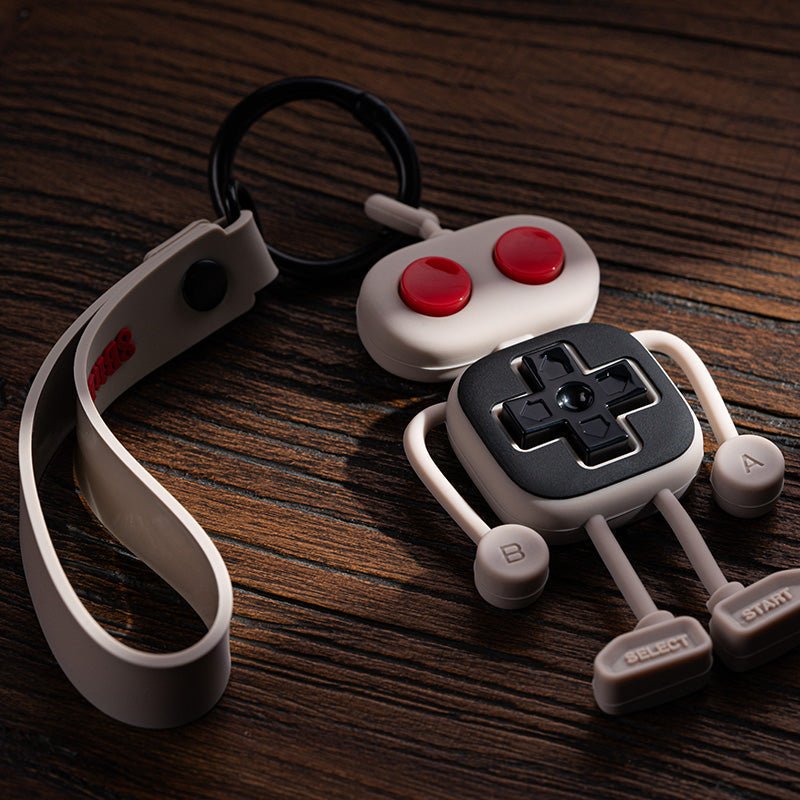 8BitDo 8Bitbot Keychain - Compact Keychain Edition with 8BitDo-Inspired Styling