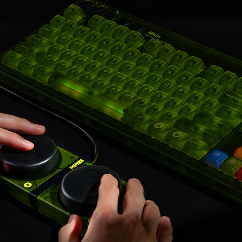8BitDo Retro 87 Mechanical Keyboard - Xbox Edition - Mechanical Keyboard Edition for Gaming and Desktop Use