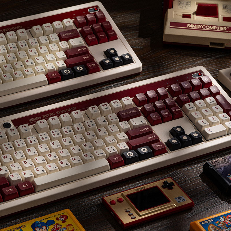 8BitDo Retro 108 Mechanical Keyboard - Mechanical Keyboard Edition for Gaming and Desktop Use