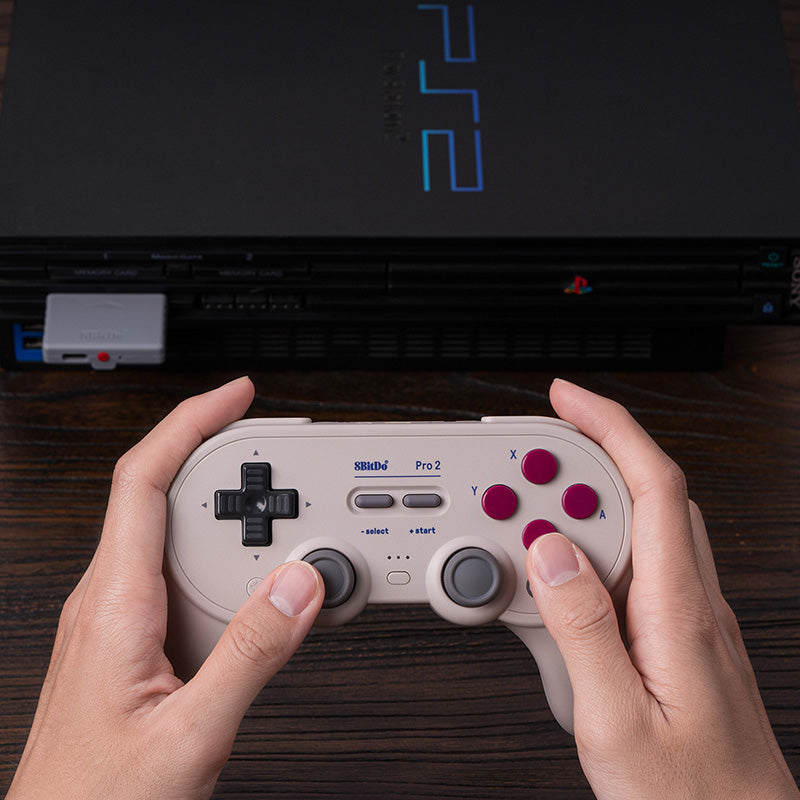 8BitDo Retro Receiver for PS1 PS2 - Adapter Edition for Supported Controllers and Systems