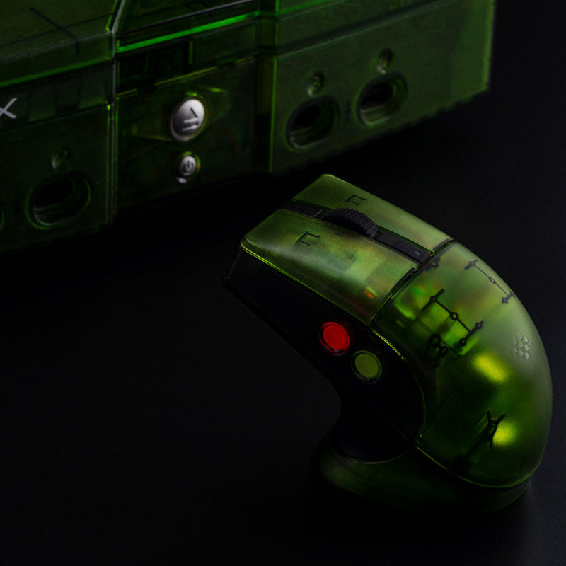 8BitDo Retro R8 Mouse - Xbox Edition - Mouse Edition for Desktop Navigation and Gaming