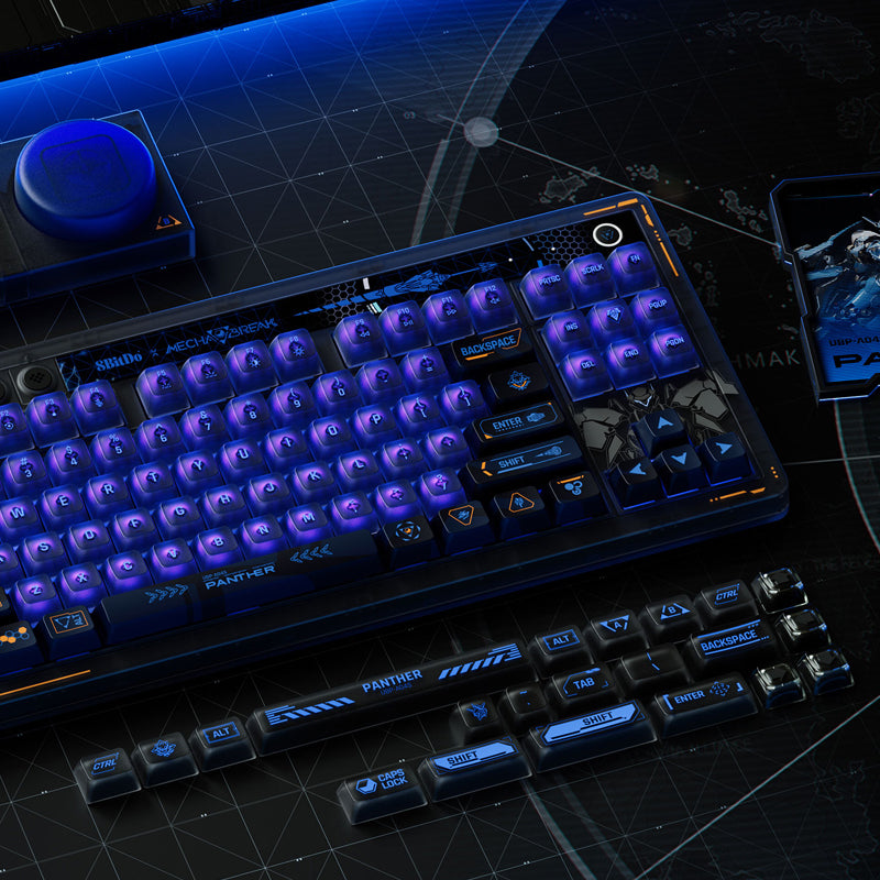 8BitDo Retro 87 Mechanical Keyboard - Mecha BREAK - Mechanical Keyboard Edition for Gaming and Desktop Use