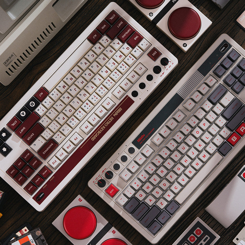 8BitDo Retro Mechanical Keyboard - Mechanical Keyboard Edition for Gaming and Desktop Use
