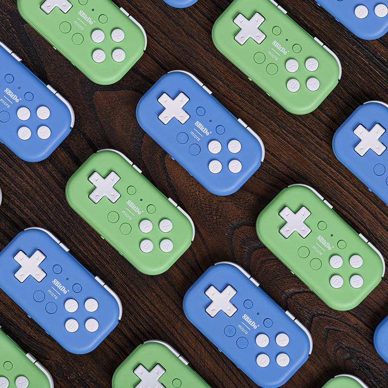 8BitDo Micro (Overjoyed Edition) - Controller Edition for Supported Gaming Platforms