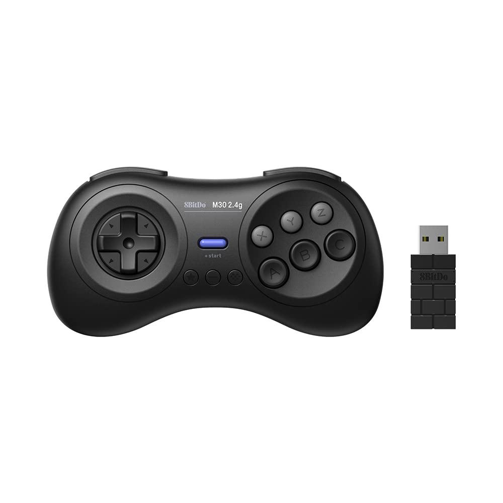 8BitDo M30 2.4G Controller for Sega Genesis Mini & Mega Drive Mini - Controller Edition for Supported Gaming Platforms