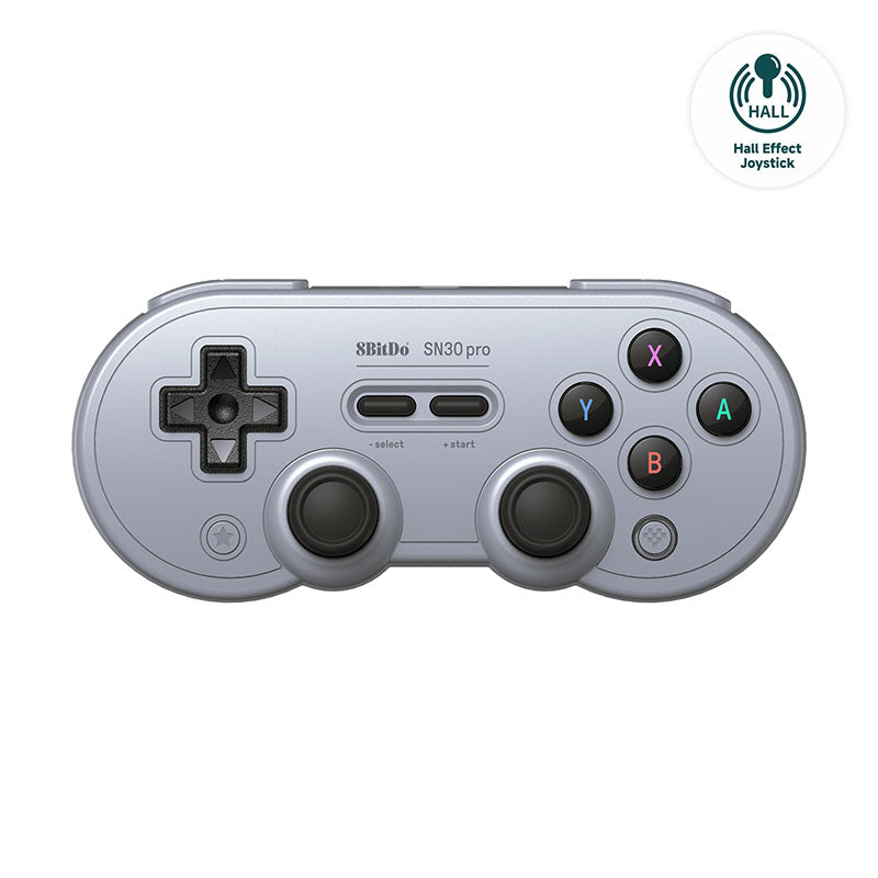 8BitDo SN30 Pro (Hall Effect Joystick) - Controller Edition for Supported Gaming Platforms