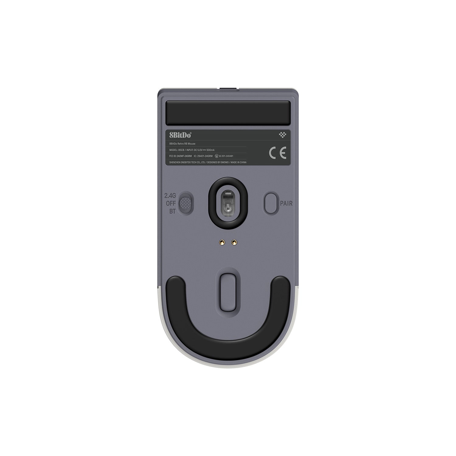 8BitDo Retro R8 Mouse - N Edition - Mouse Edition for Desktop Navigation and Gaming