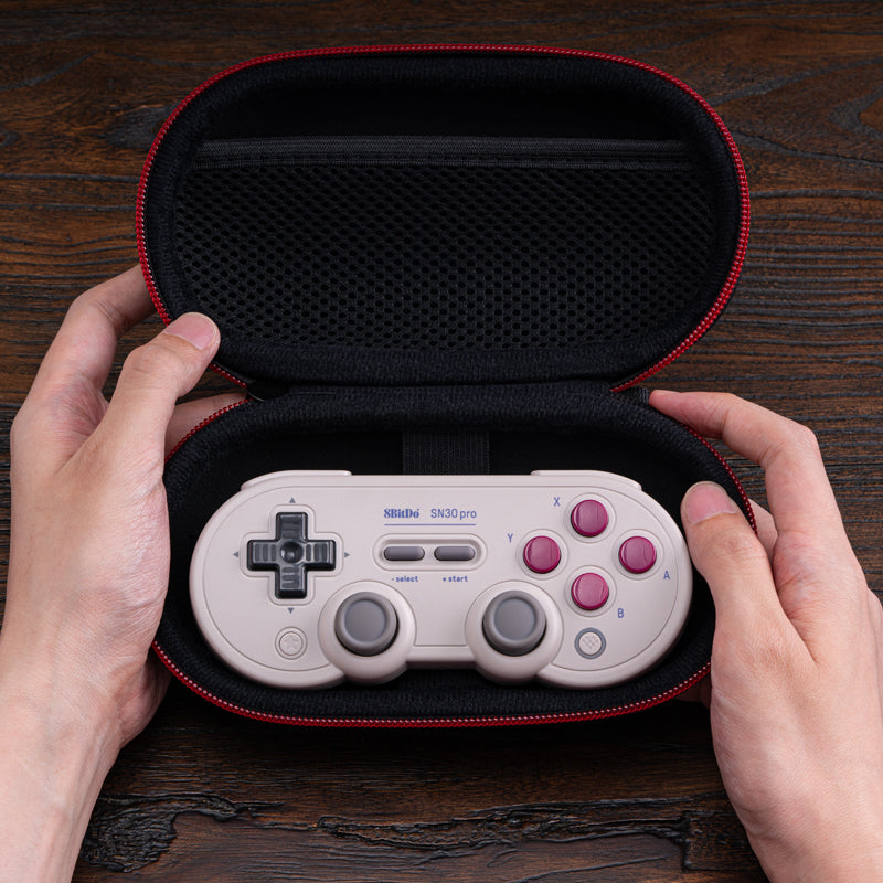 8Bitdo Classic Controller Travel Case (Medium) - Protective Travel Case for Compatible Controllers