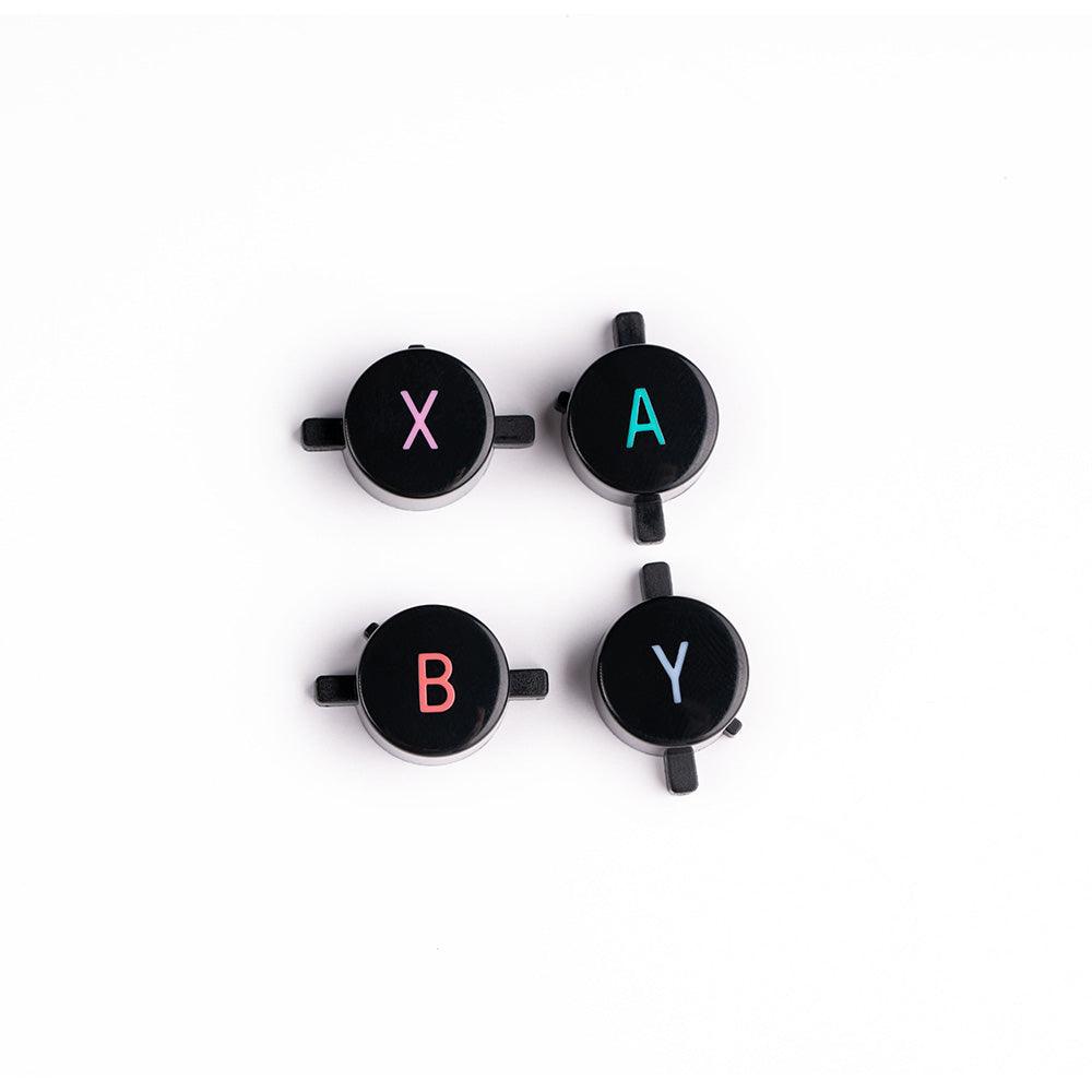 8BitDo ABXY Buttons for SN30 SN30 Pro SN30 Pro+ and Pro 2 - Switch Layout - Replacement Component for Listed Compatible Controllers