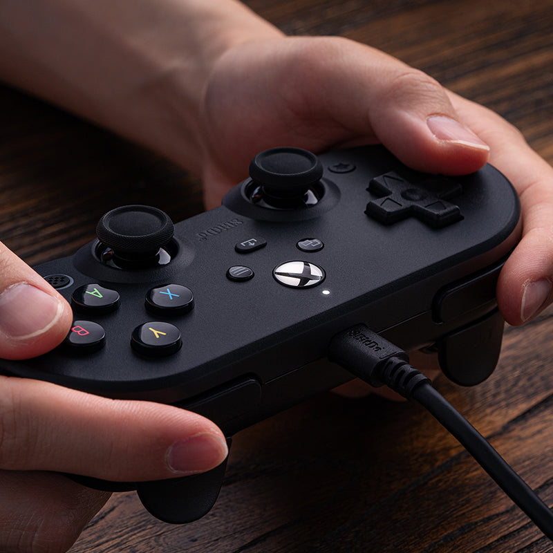8BitDo Pro 2 Wired Controller for Xbox (Hall Effect joysticks) - Controller Edition for Supported Gaming Platforms