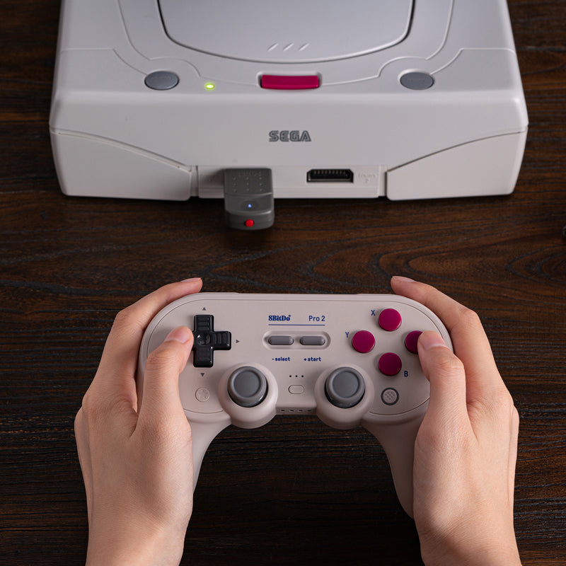 8BitDo Retro Receiver for Saturn - Adapter Edition for Supported Controllers and Systems