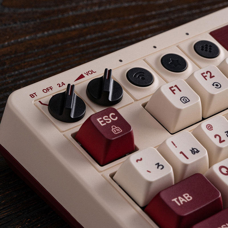 8BitDo Retro 108 Mechanical Keyboard - Mechanical Keyboard Edition for Gaming and Desktop Use