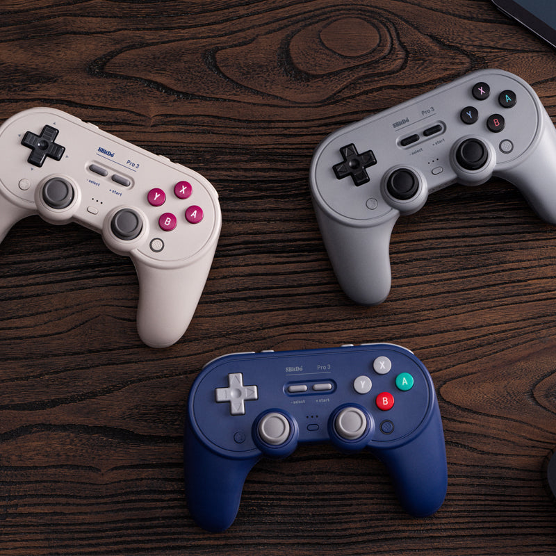 8BitDo Pro 3 Bluetooth Gamepad - Controller Edition for Supported Gaming Platforms