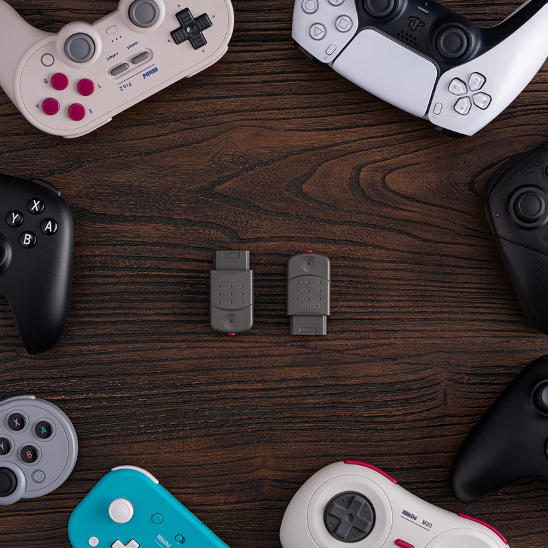 8BitDo Retro Receiver for Saturn - Adapter Edition for Supported Controllers and Systems