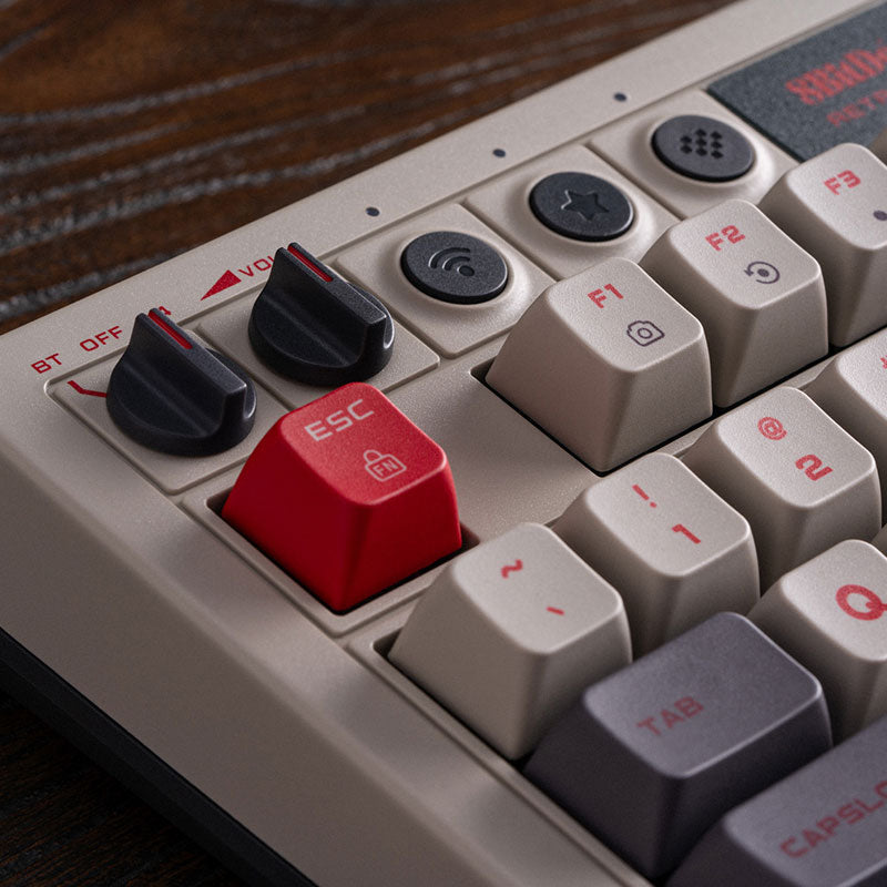 8BitDo Retro 108 Mechanical Keyboard - Mechanical Keyboard Edition for Gaming and Desktop Use