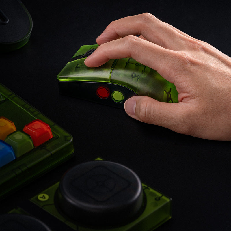 8BitDo Retro R8 Mouse - Xbox Edition - Mouse Edition for Desktop Navigation and Gaming