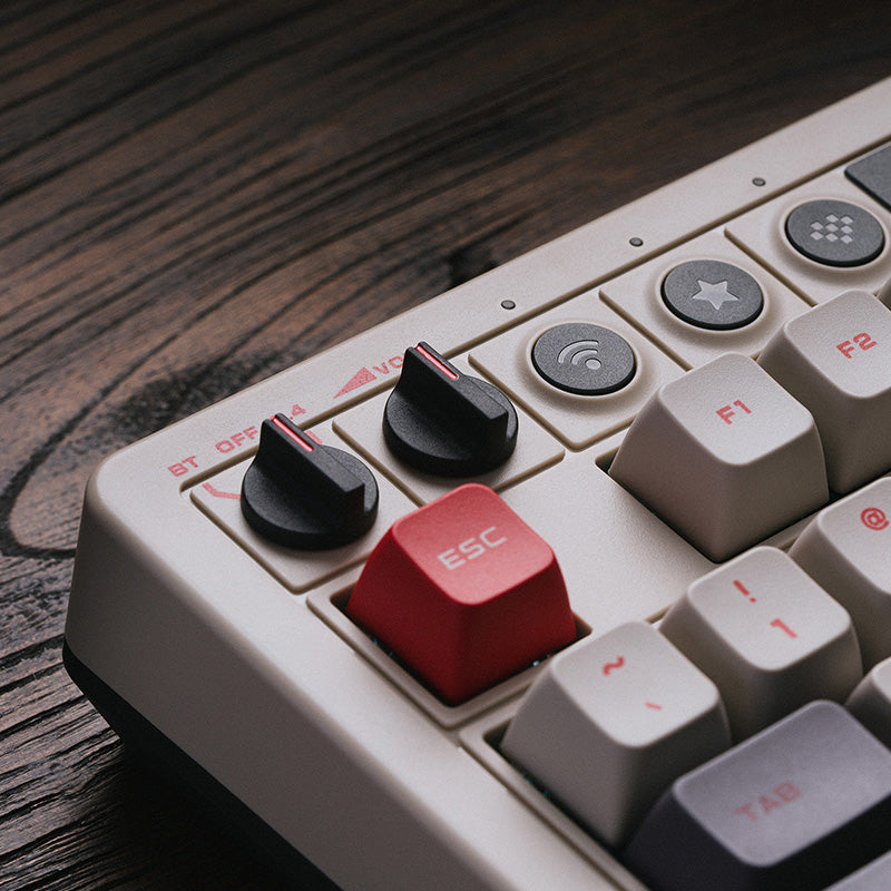 8BitDo Retro Mechanical Keyboard - Mechanical Keyboard Edition for Gaming and Desktop Use