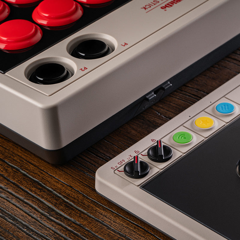8BitDo Arcade Controller - Arcade-Style Controller for Compatible Gaming Setups