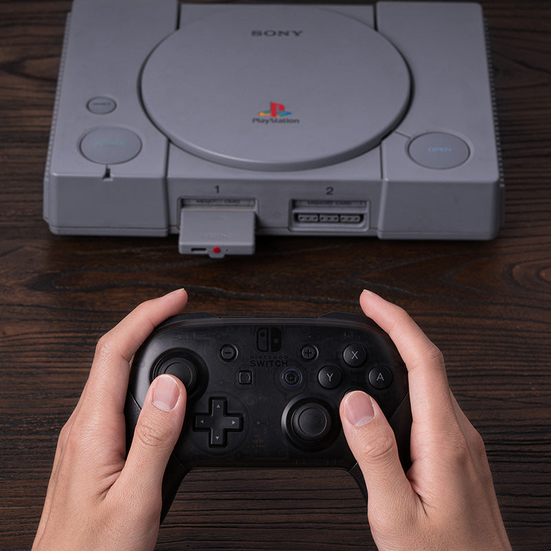 8BitDo Retro Receiver for PS1 PS2 - Adapter Edition for Supported Controllers and Systems