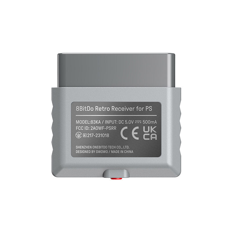 8BitDo Retro Receiver for PS1 PS2 - Adapter Edition for Supported Controllers and Systems