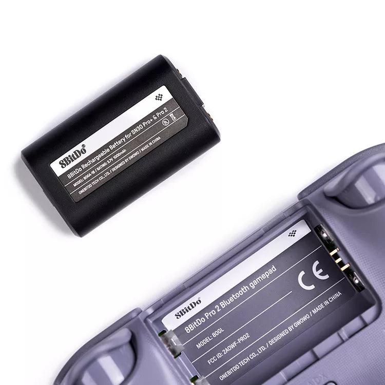 8BitDo Battery Pack for SN30 Pro+ Pro 2 - Battery Pack for Listed Compatible Controllers