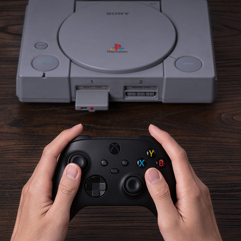 8BitDo Retro Receiver for PS1 PS2 - Adapter Edition for Supported Controllers and Systems