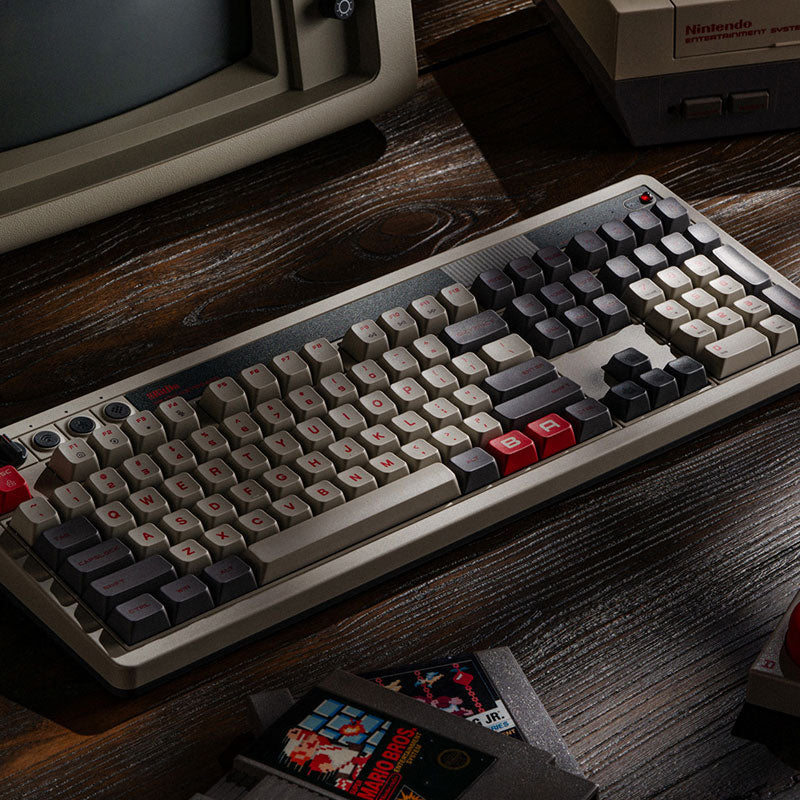 8BitDo Retro 108 Mechanical Keyboard - Mechanical Keyboard Edition for Gaming and Desktop Use