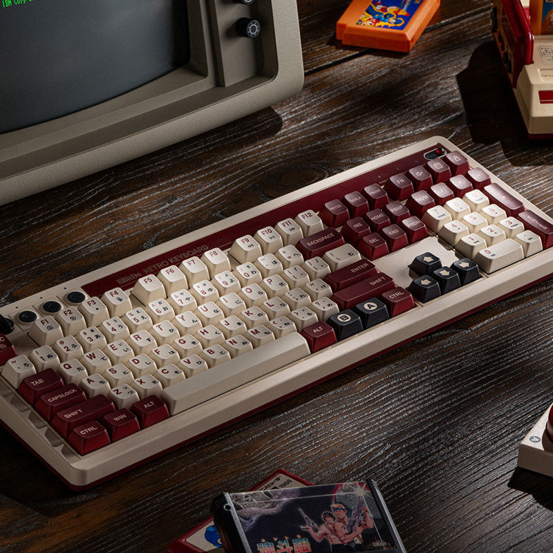 8BitDo Retro 108 Mechanical Keyboard - Mechanical Keyboard Edition for Gaming and Desktop Use