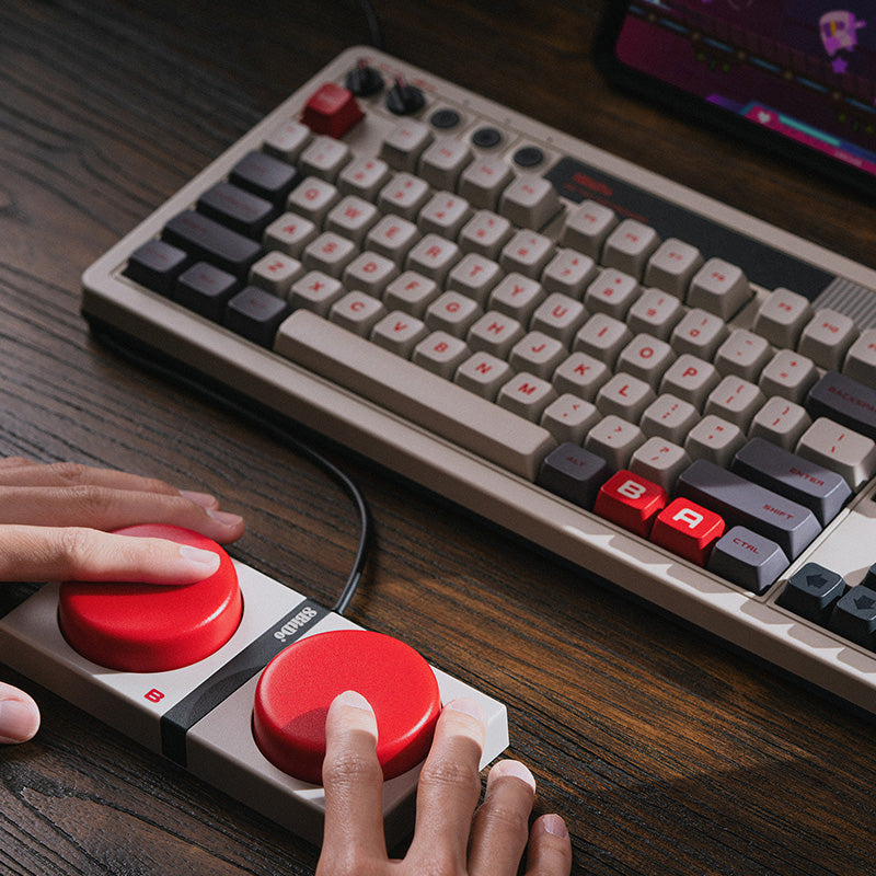 8BitDo Retro Mechanical Keyboard - Mechanical Keyboard Edition for Gaming and Desktop Use