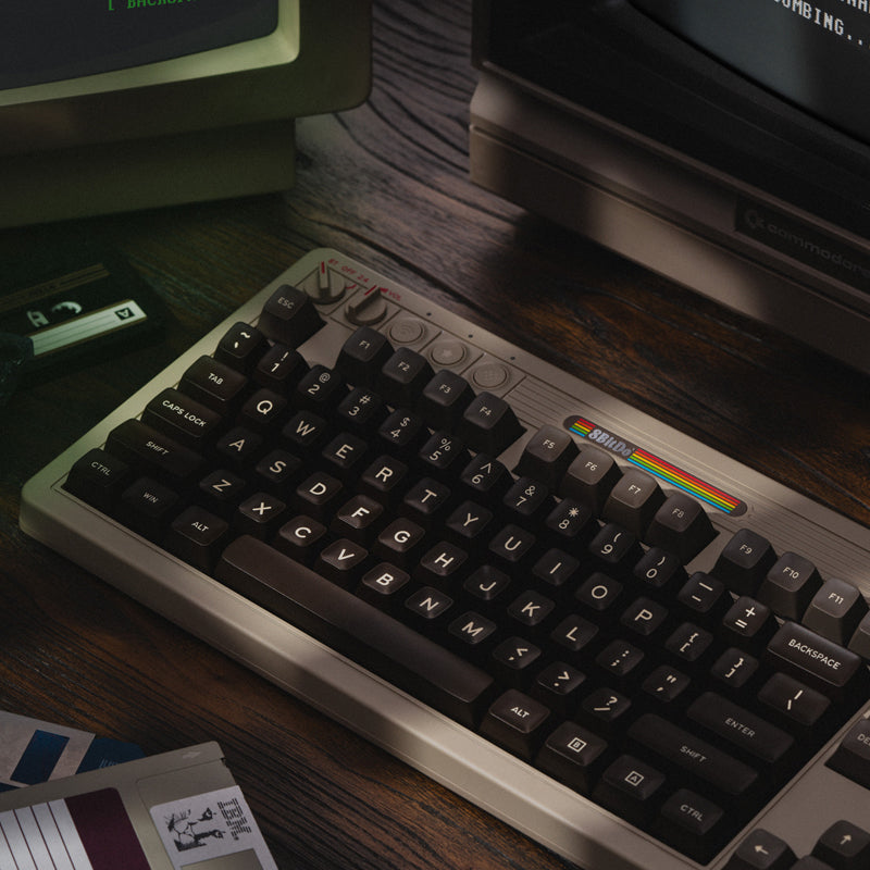8BitDo Retro Mechanical Keyboard - Mechanical Keyboard Edition for Gaming and Desktop Use
