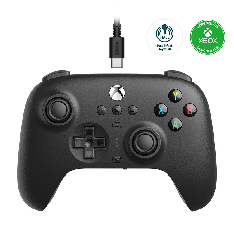 8BitDo Ultimate Wired Controller for Xbox (Hall Effect Joystick) - Controller Edition for Supported Gaming Platforms