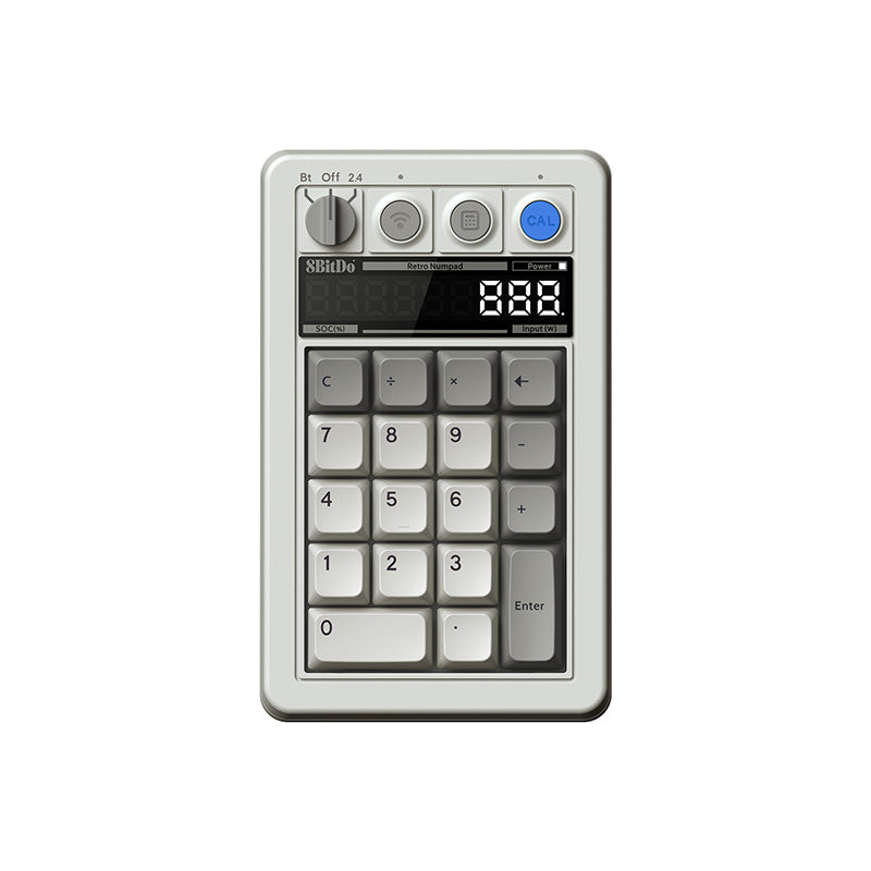 8BitDo Retro 18 Mechanical Numpad - Mechanical Keyboard Edition for Gaming and Desktop Use