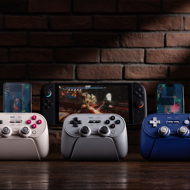 8BitDo Pro 3 Bluetooth Gamepad - Controller Edition for Supported Gaming Platforms